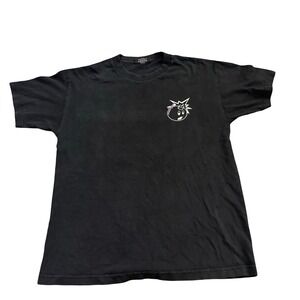 The Hundreds‎ Mens Adam Bomb Graphic T-Shirt Black Short Sleeve Cotton Size M